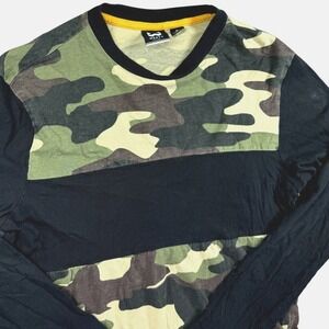 Westy Mfg Co Shirt Men S Camo Long Sleeve‎ Hiking Outdoors Stripe Street